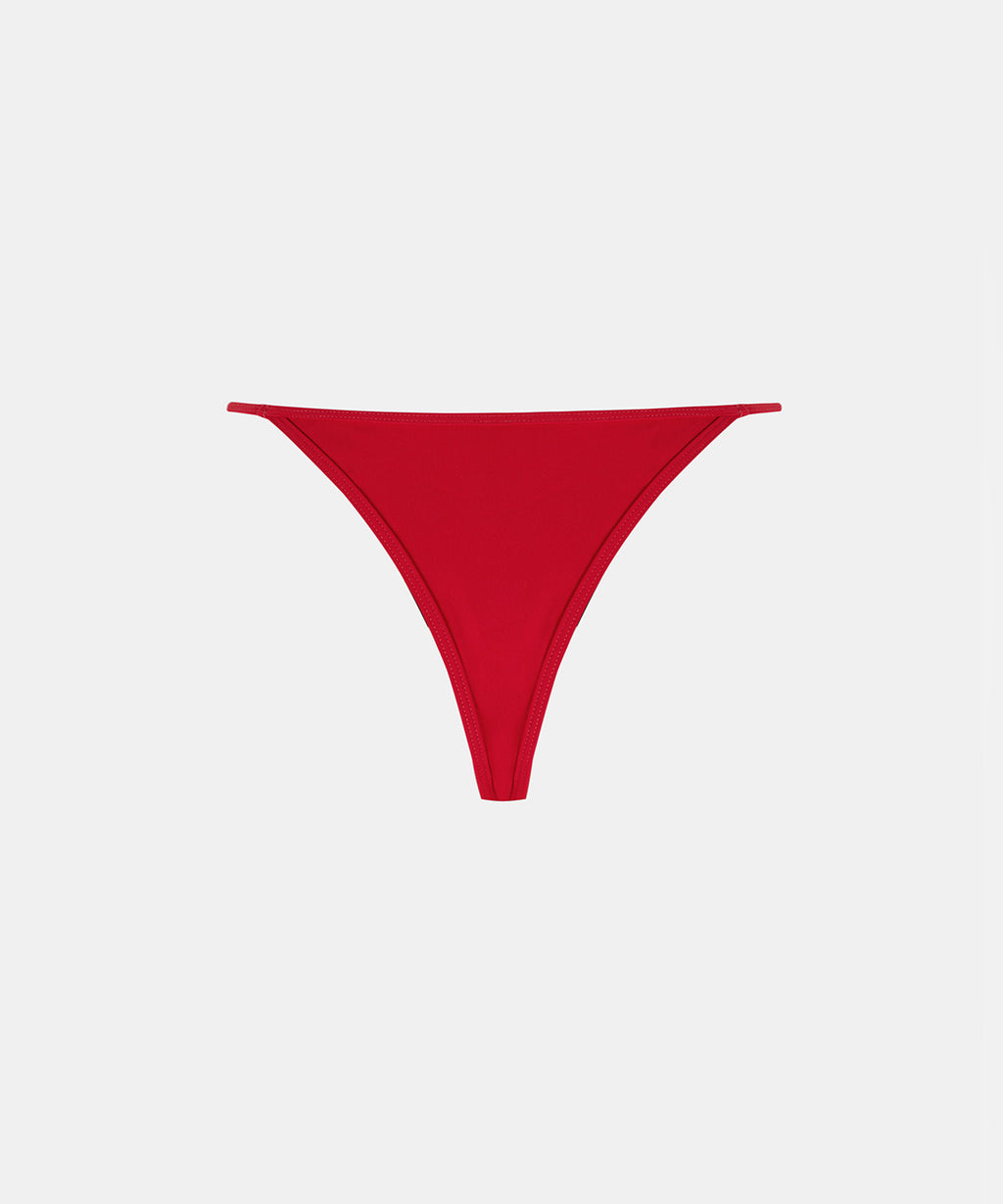 Maslin Bottom in Fire Red, ÔNNE swimwear