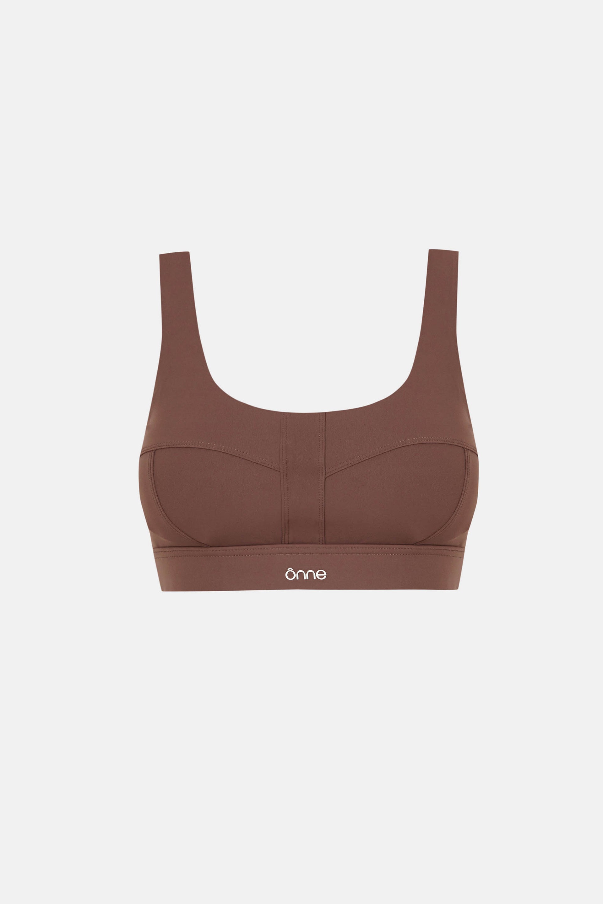 Bruna Top in Dark Brown, ÔNNE swimwear