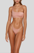 LIZZY BOTTOM in Powder Pink, ÔNNE swimwear
