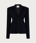 The Fitted Tailored Blazer Navy Blue