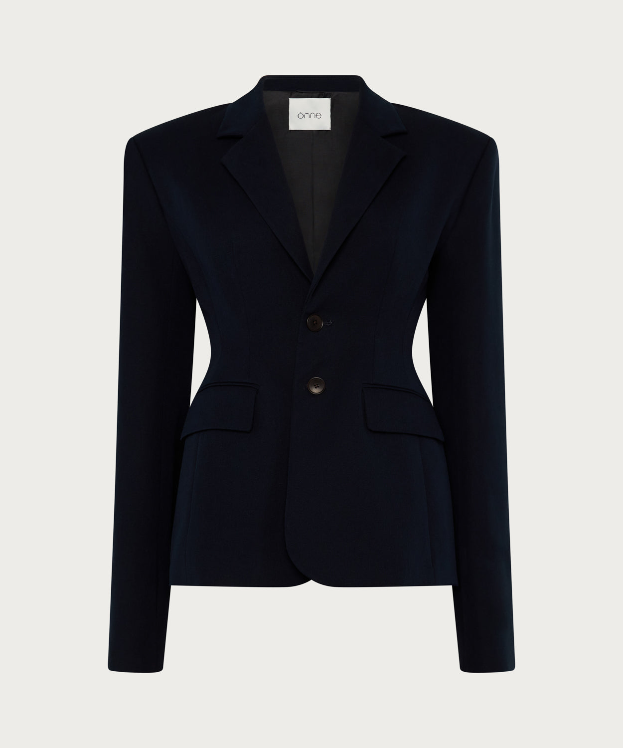 The Fitted Tailored Blazer Navy Blue