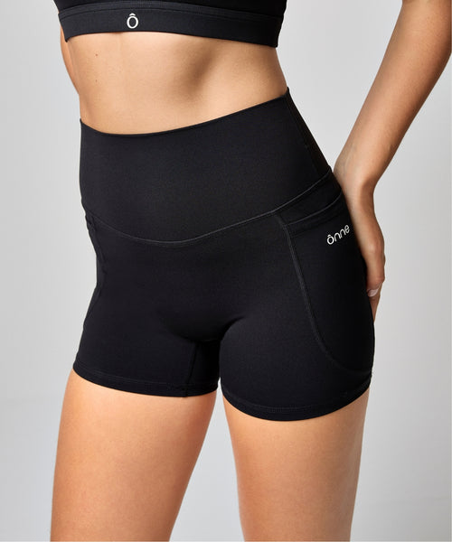 Maia Short in Black, ÔNNE activewear