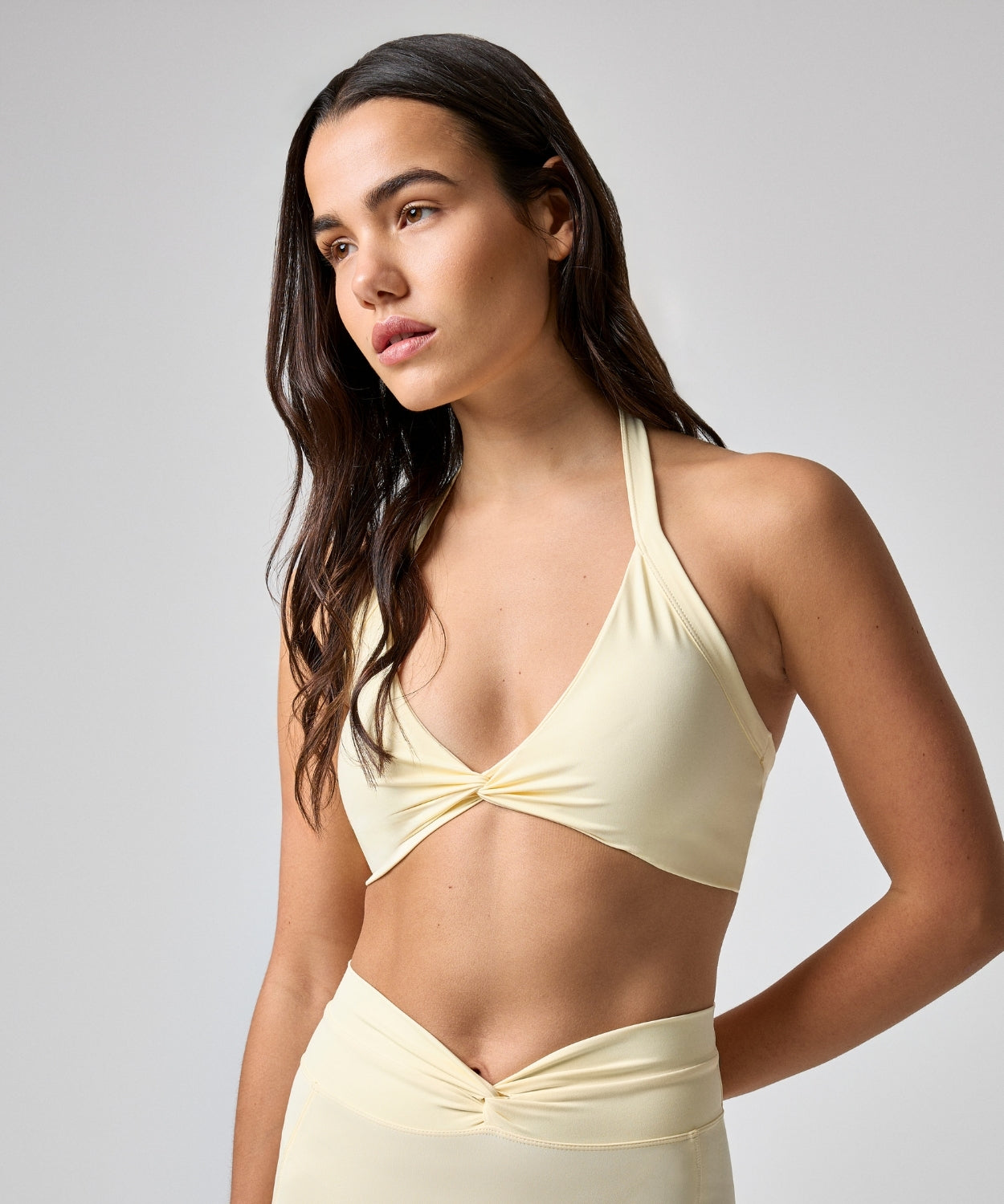 Sienna Top in Creamy Yellow, ÔNNE activewear