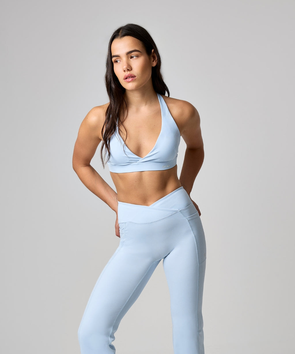 Zena Top in Water Blue, ÔNNE activewear