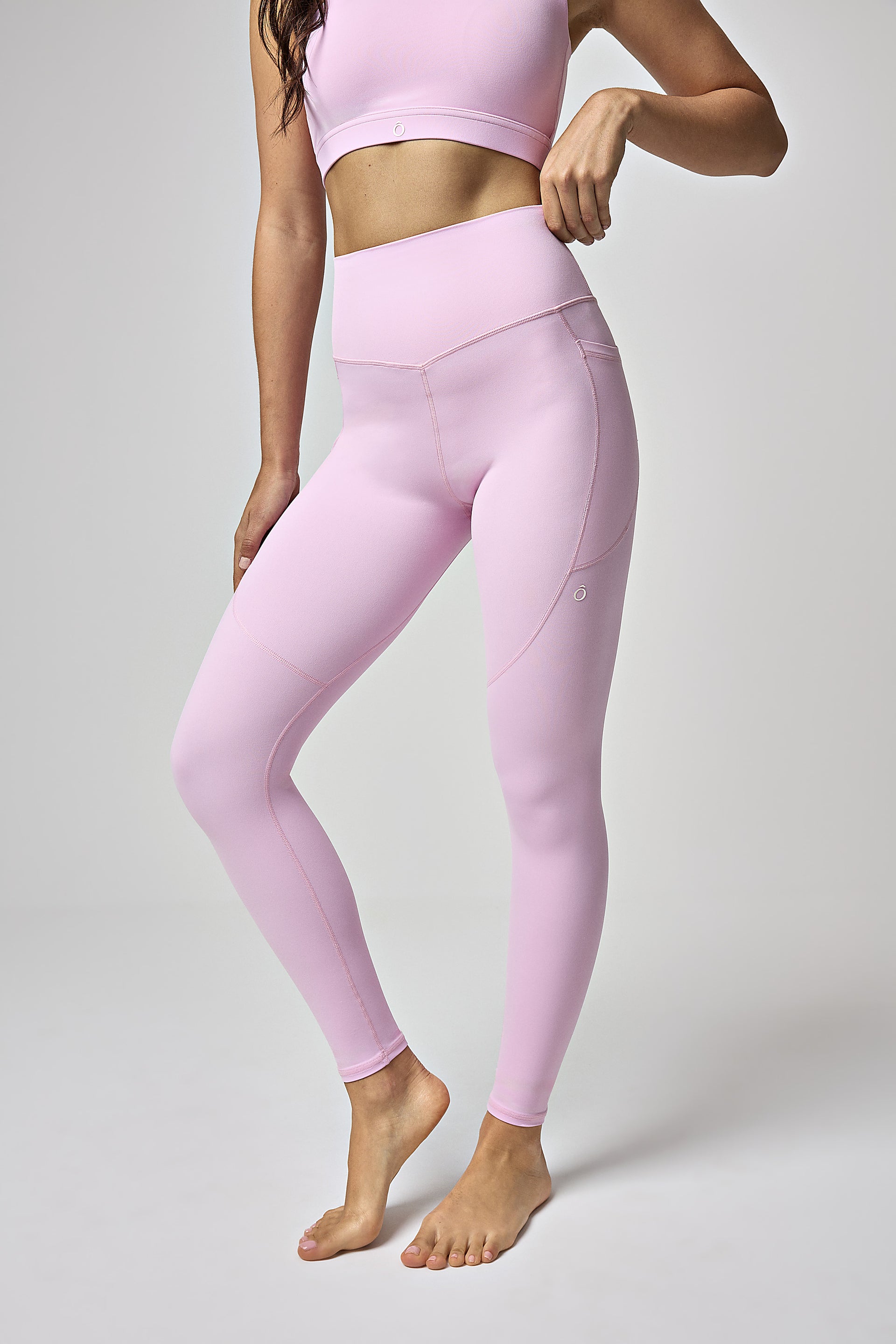 Bark Leggings in Cherry Pink, ÔNNE activewear