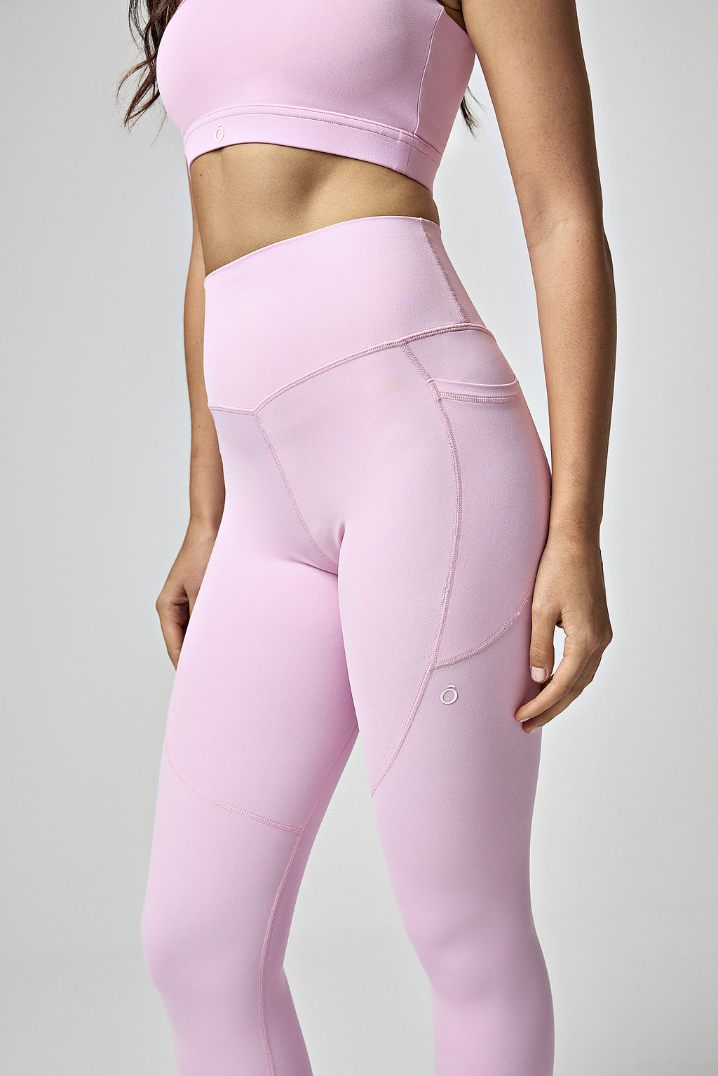 Bark Leggings in Cherry Pink, ÔNNE activewear