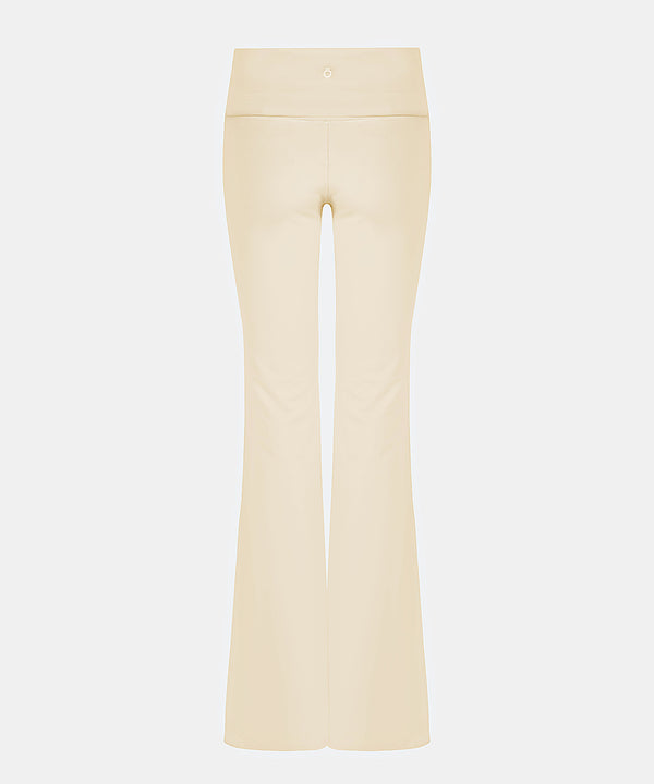 Lara Flare Pants in Creamy Yellow, ÔNNE activewear