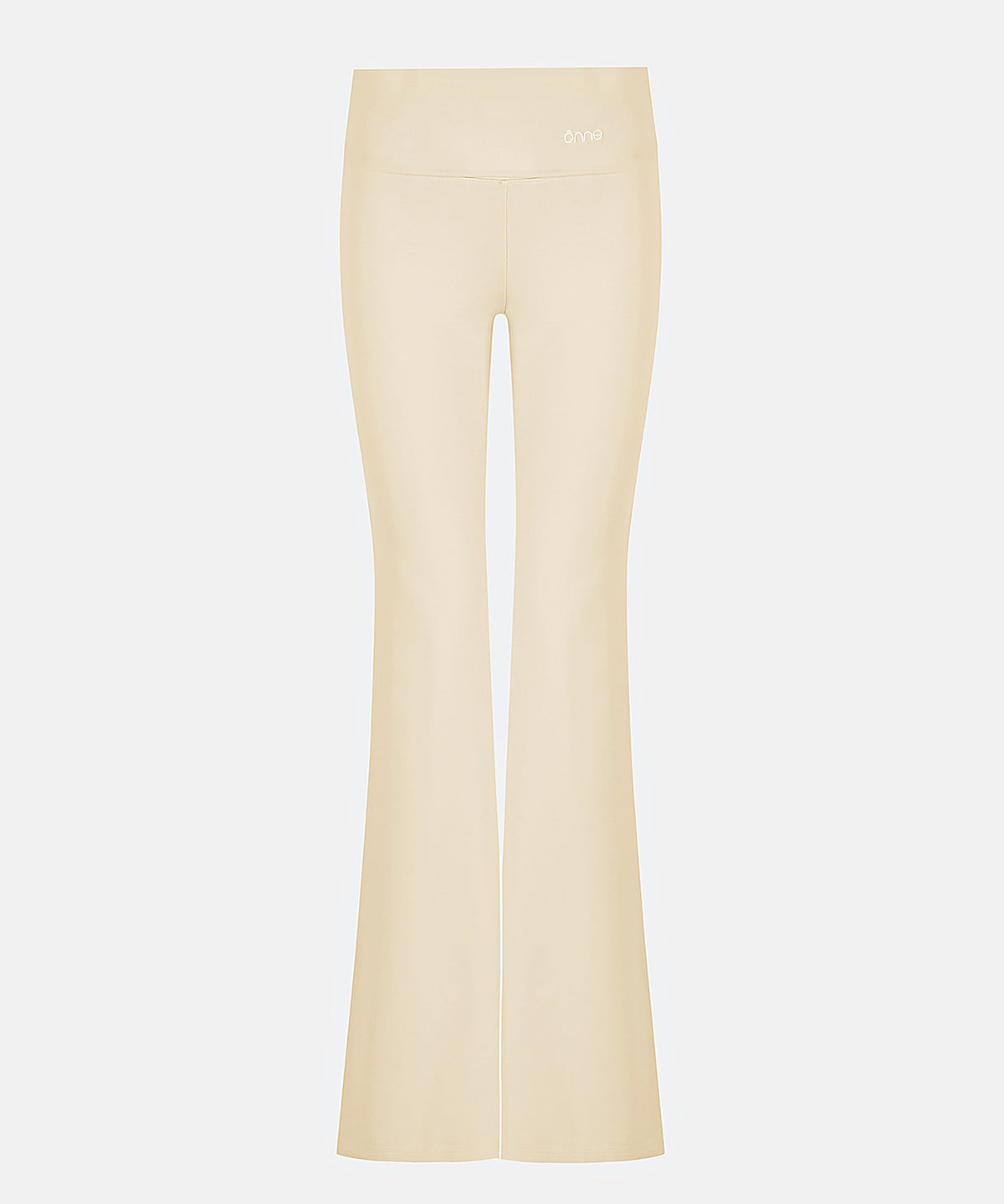 Lara Flare Pants in Creamy Yellow, ÔNNE activewear
