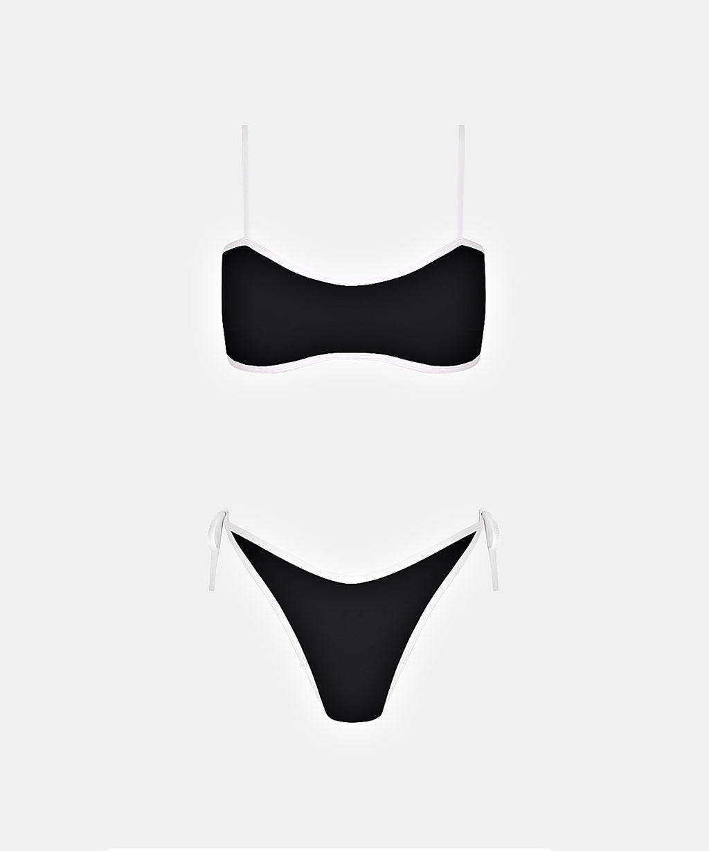 Luna Bottom in Black, ÔNNE swimwear