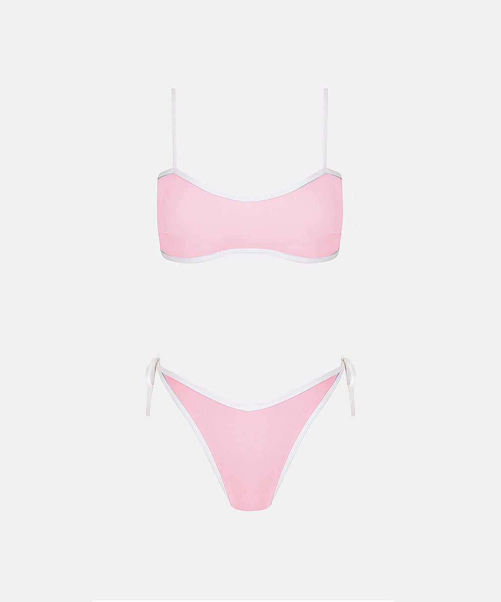 Luna Bottom in Pink, ÔNNE swimwear
