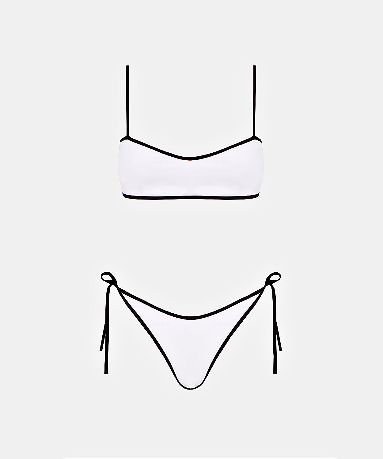 Luna Bottom in White, ÔNNE swimwear