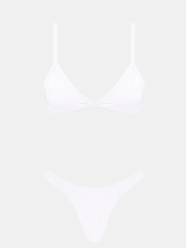 Mila Top in White, ÔNNE swimwear
