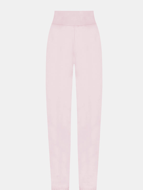 Nara Joggers in Light Pink, silhouette, front, ÔNNE activewear
