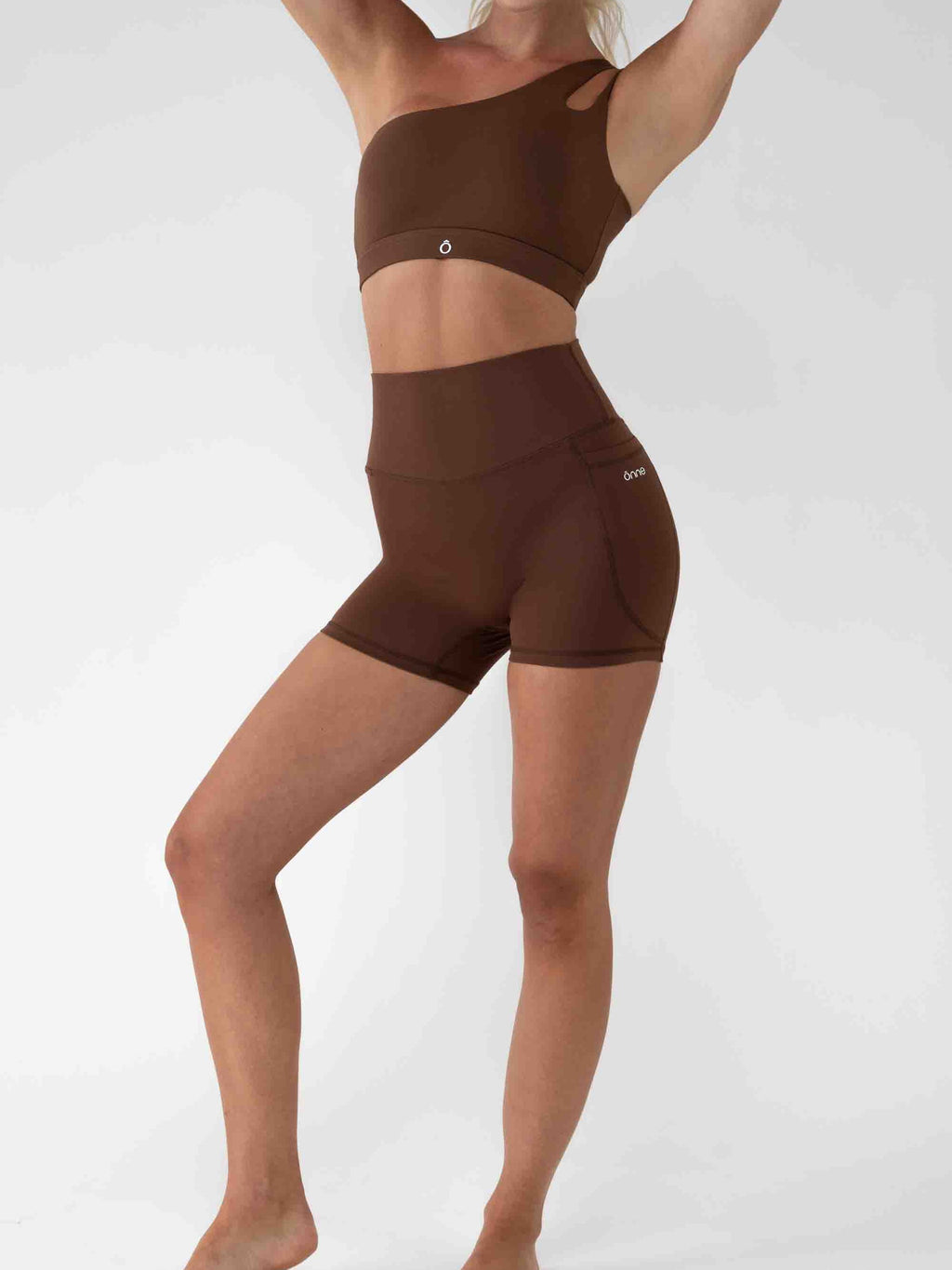Nora Top in Birch Brown, ÔNNE activewear