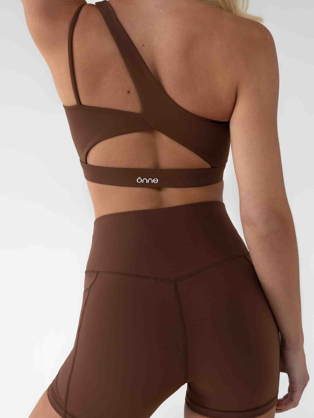 Maia Short in Birch Brown, ÔNNE activewear