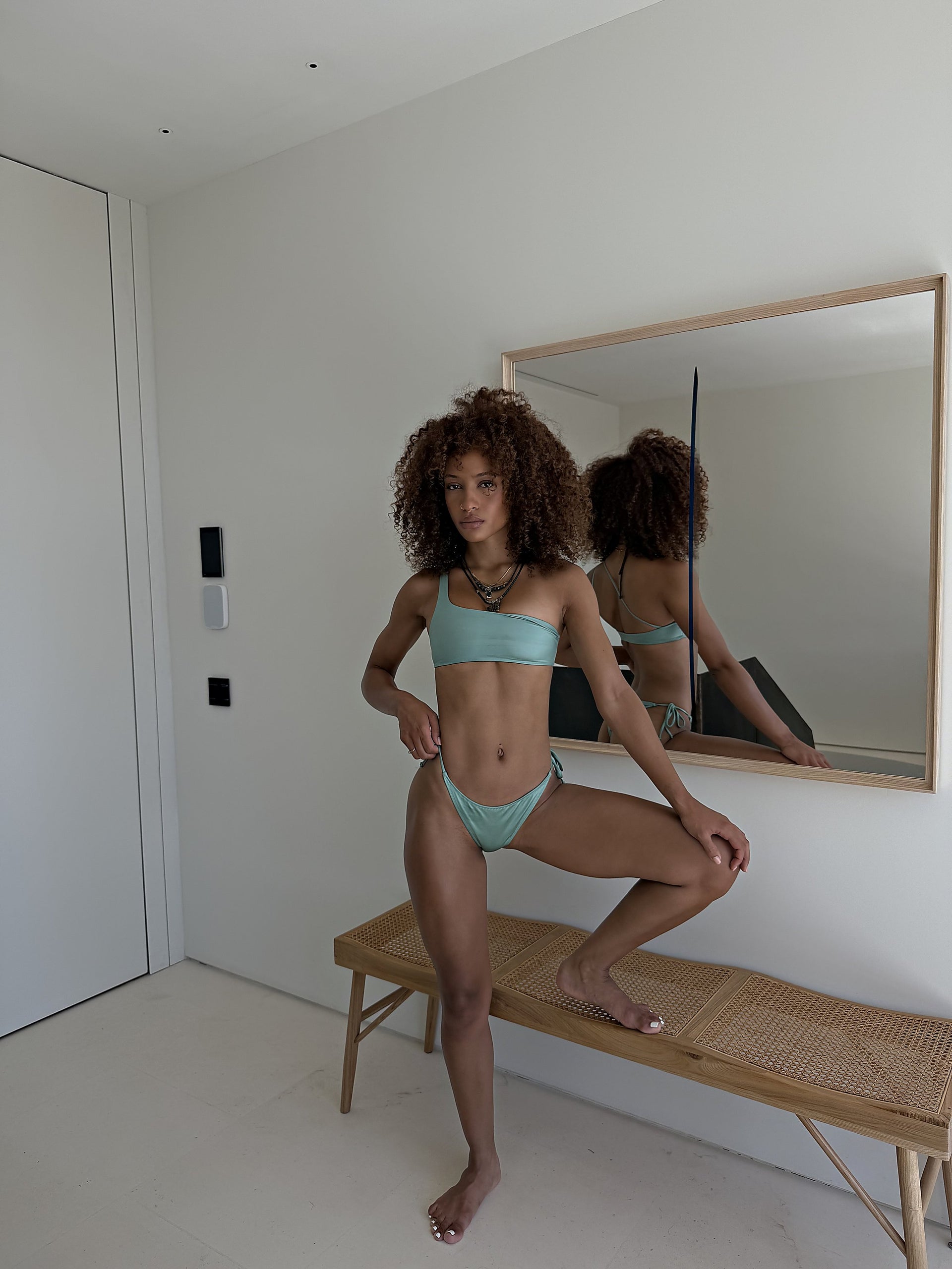Lizzy Bottom in Green, ÔNNE swimwear