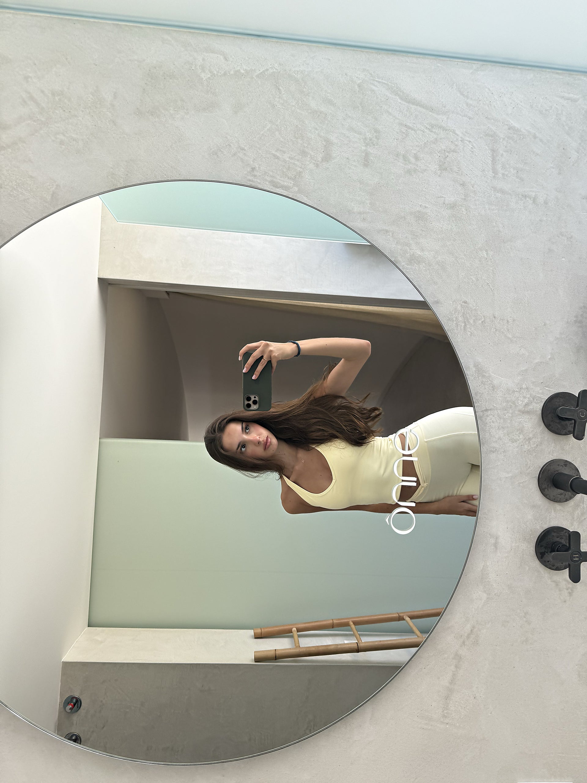 Syra Top in Creamy Yellow, ÔNNE activewear