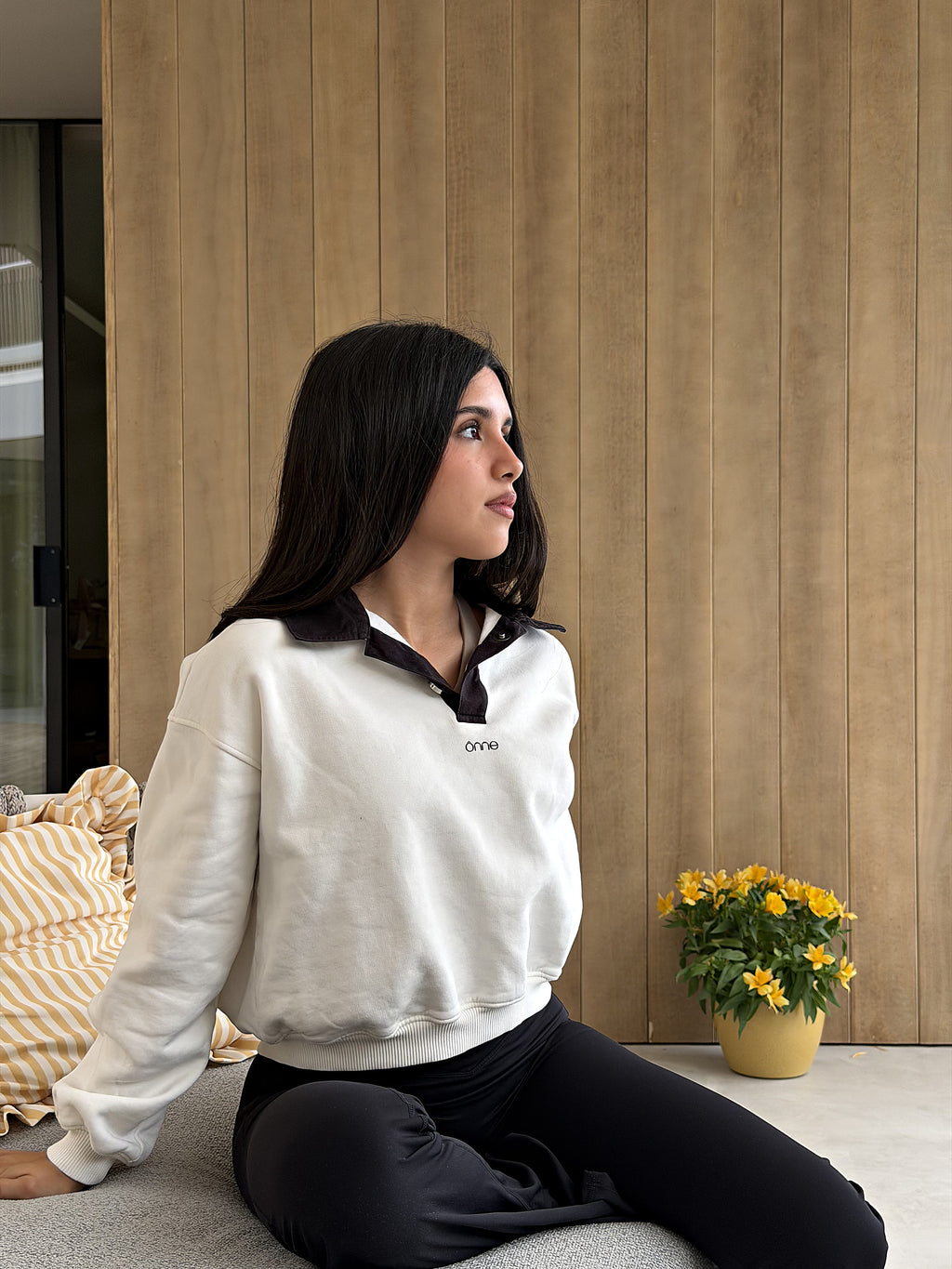 Tera Hoodie in Egret, ÔNNE activewear