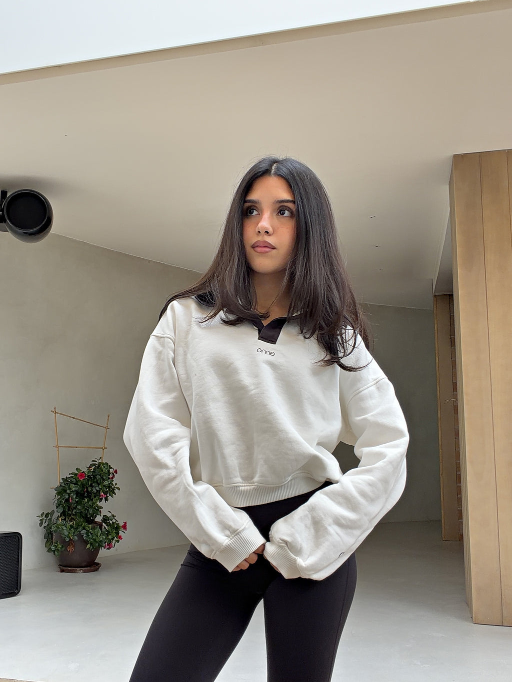 Tera Hoodie in Egret, ÔNNE activewear