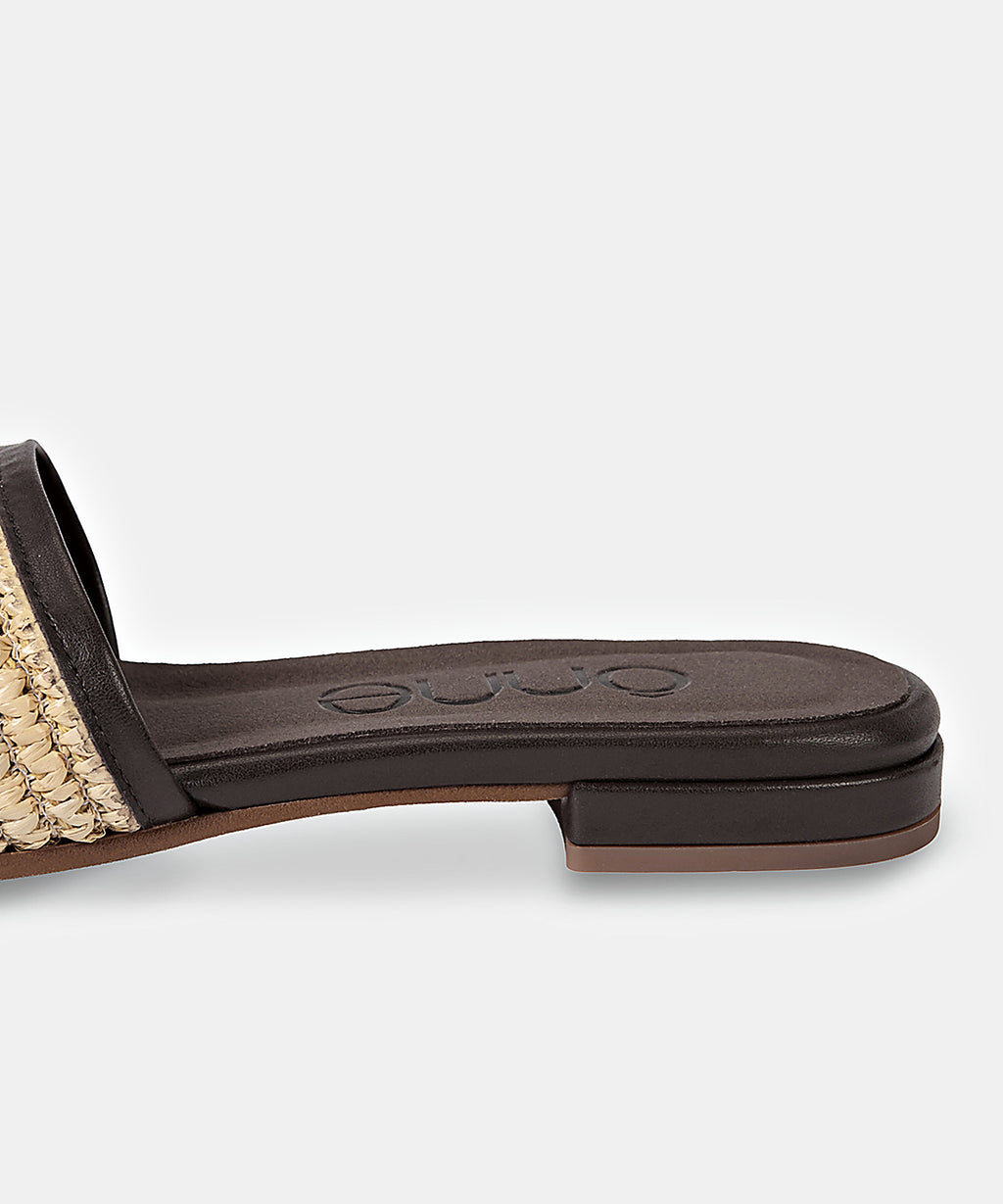 Yara Sandals in Brown, ÔNNE swimwear