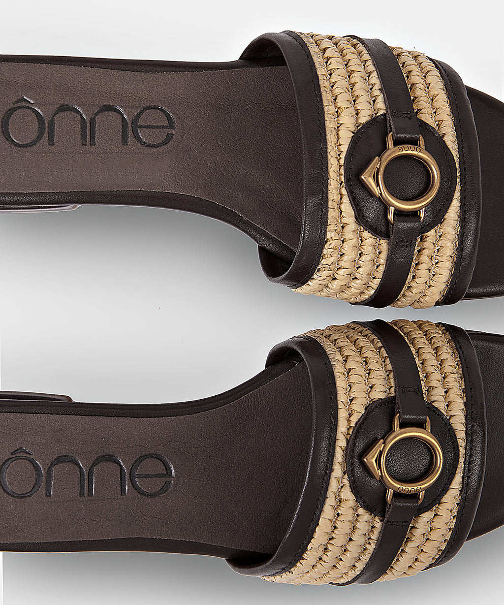 Yara Sandals in Brown, ÔNNE swimwear