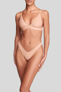 Kuria Bottom Rib in Nude, front view, ÔNNE swimwear