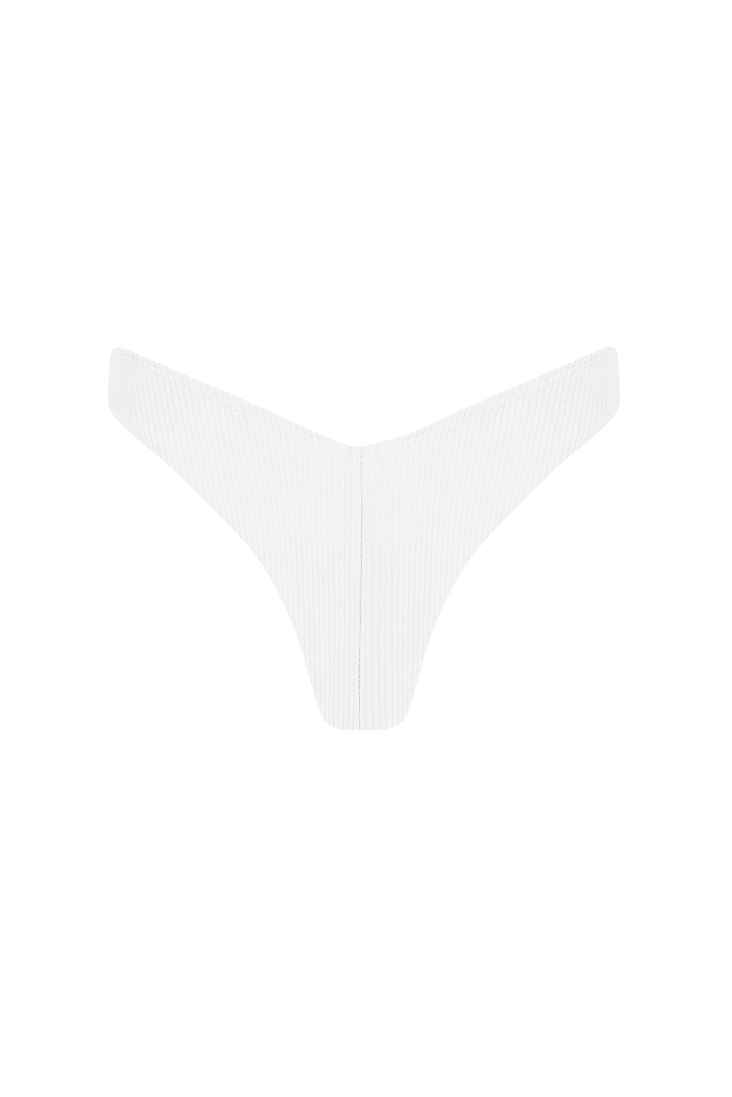 Kuria Bottom Rib in White, ÔNNE swimwear